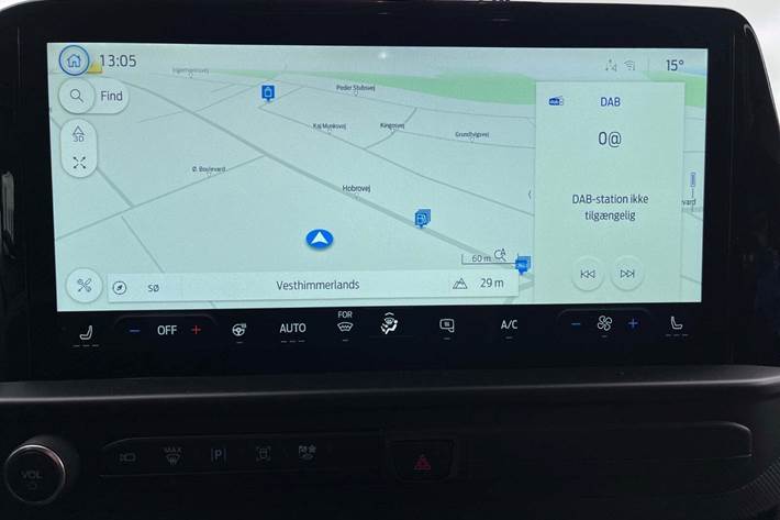 Grå Ford Transit Custom 320L fra 2026