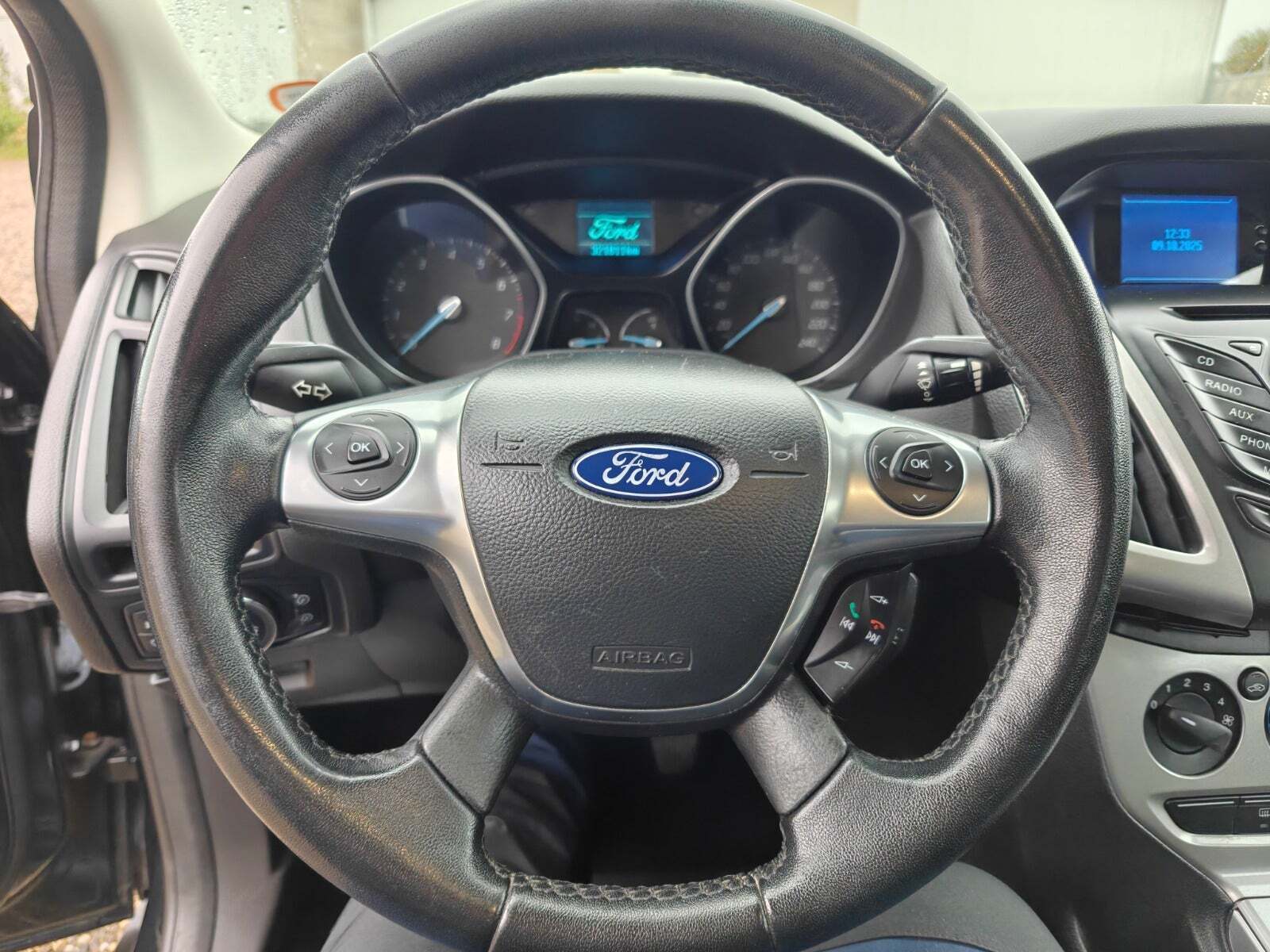 Gul Ford Focus fra 2011