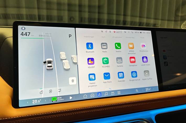 Hvid Xpeng G9 fra 2024