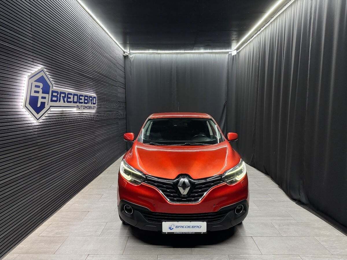Rød Renault Kadjar fra 2015