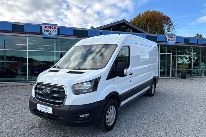 Hvid Ford E-Transit 350 L3 Van fra 2023