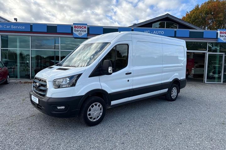 Hvid Ford E-Transit 350 L3 Van fra 2023