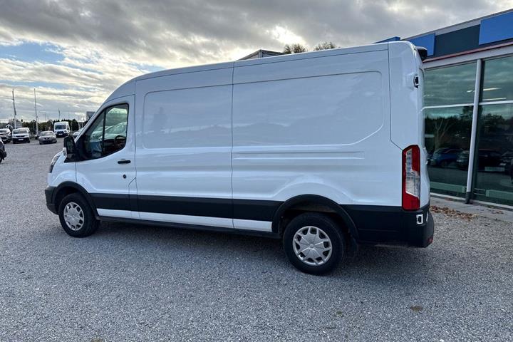 Hvid Ford E-Transit 350 L3 Van fra 2023