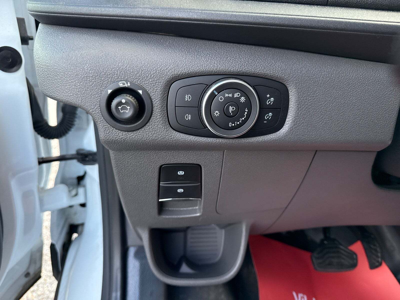 Hvid Ford E-Transit 350 L3 Van fra 2023