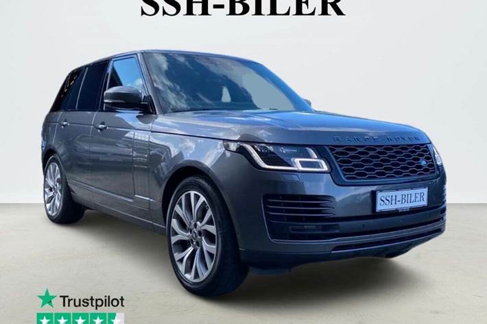 Grå Land Rover Range Rover fra 2018