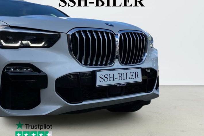 Hvid BMW X5 fra 2019