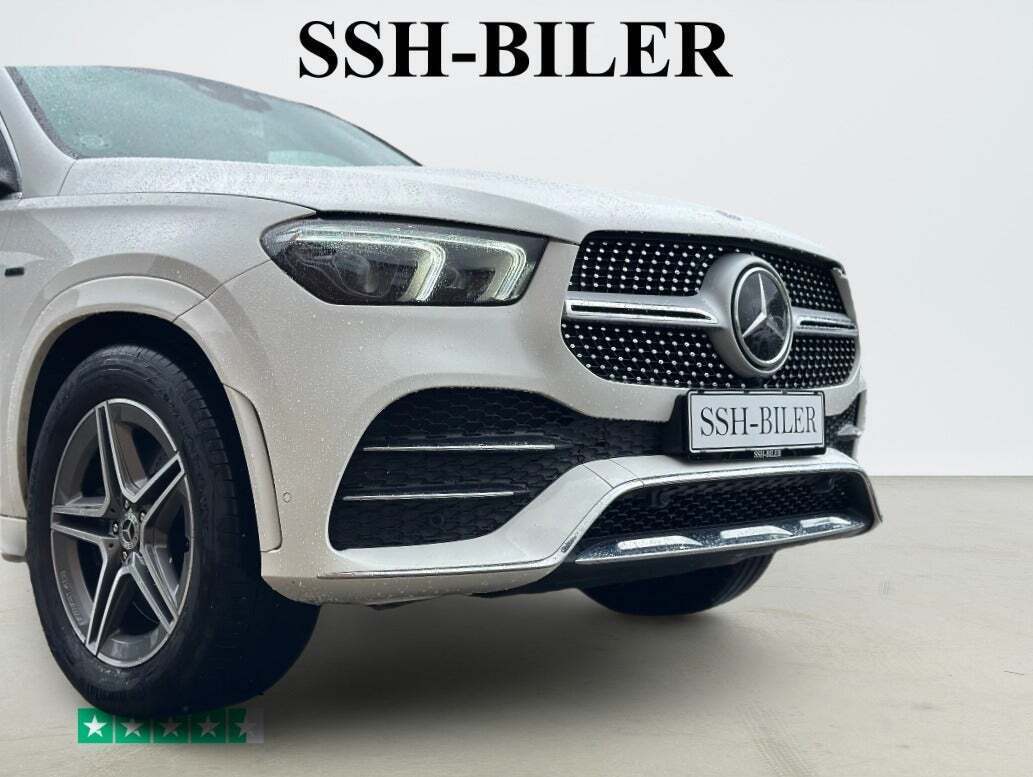 Hvid Mercedes GLE350 de fra 2021