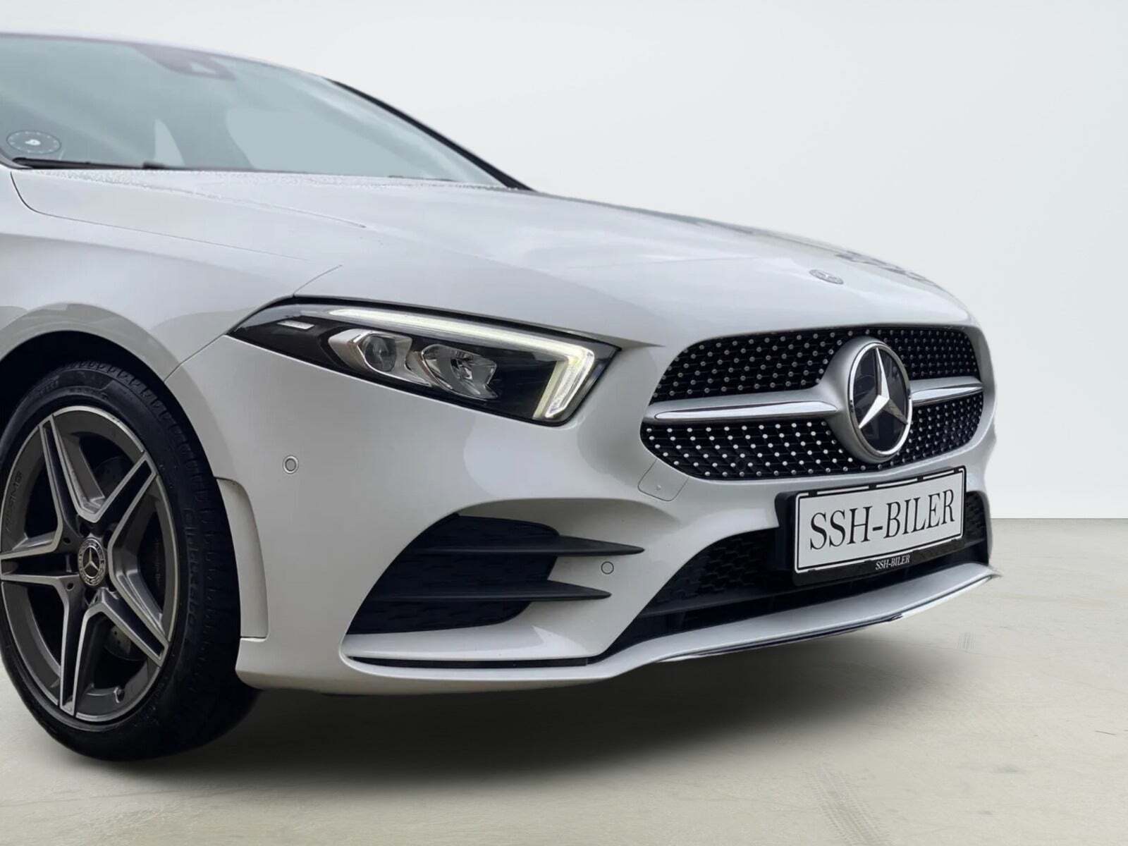 Hvid Mercedes A220 fra 2020