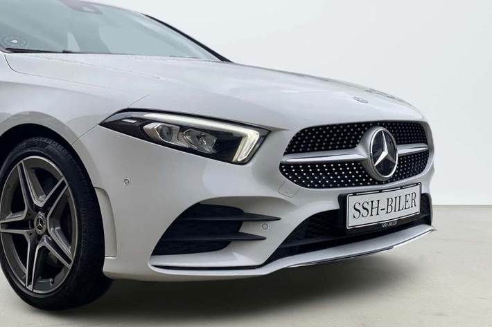 Hvid Mercedes A220 fra 2020