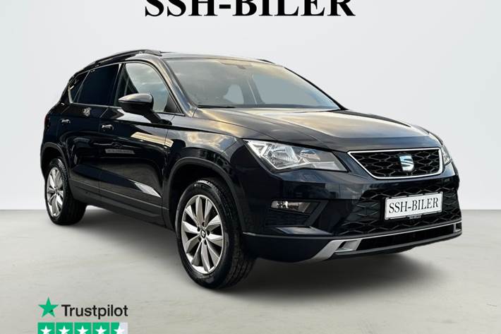 Sort Seat Ateca fra 2020 set udefra