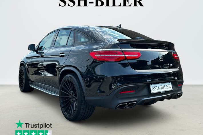 Gul Mercedes GLE43 fra 2018