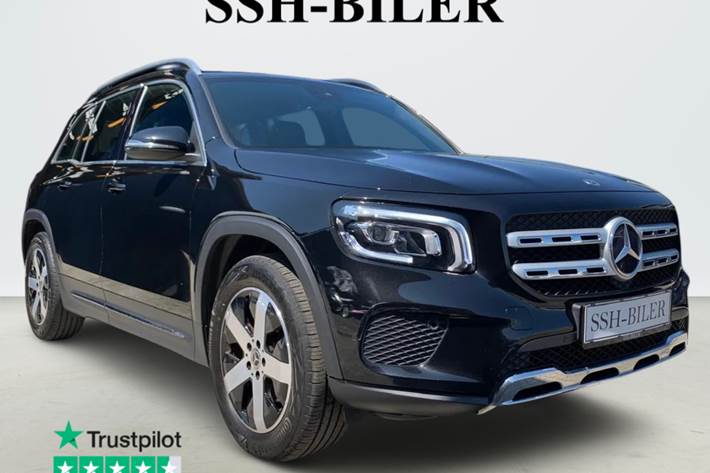 Sort Mercedes GLB200 fra 2021