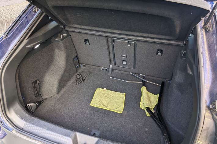 Blå VW ID.4 fra 2022