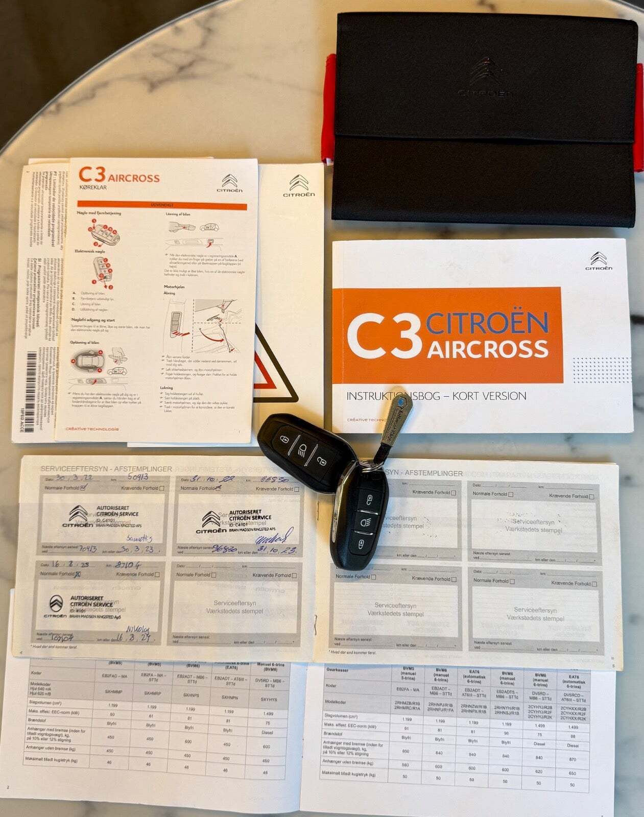 Sort Citroën C3 Aircross fra 2020