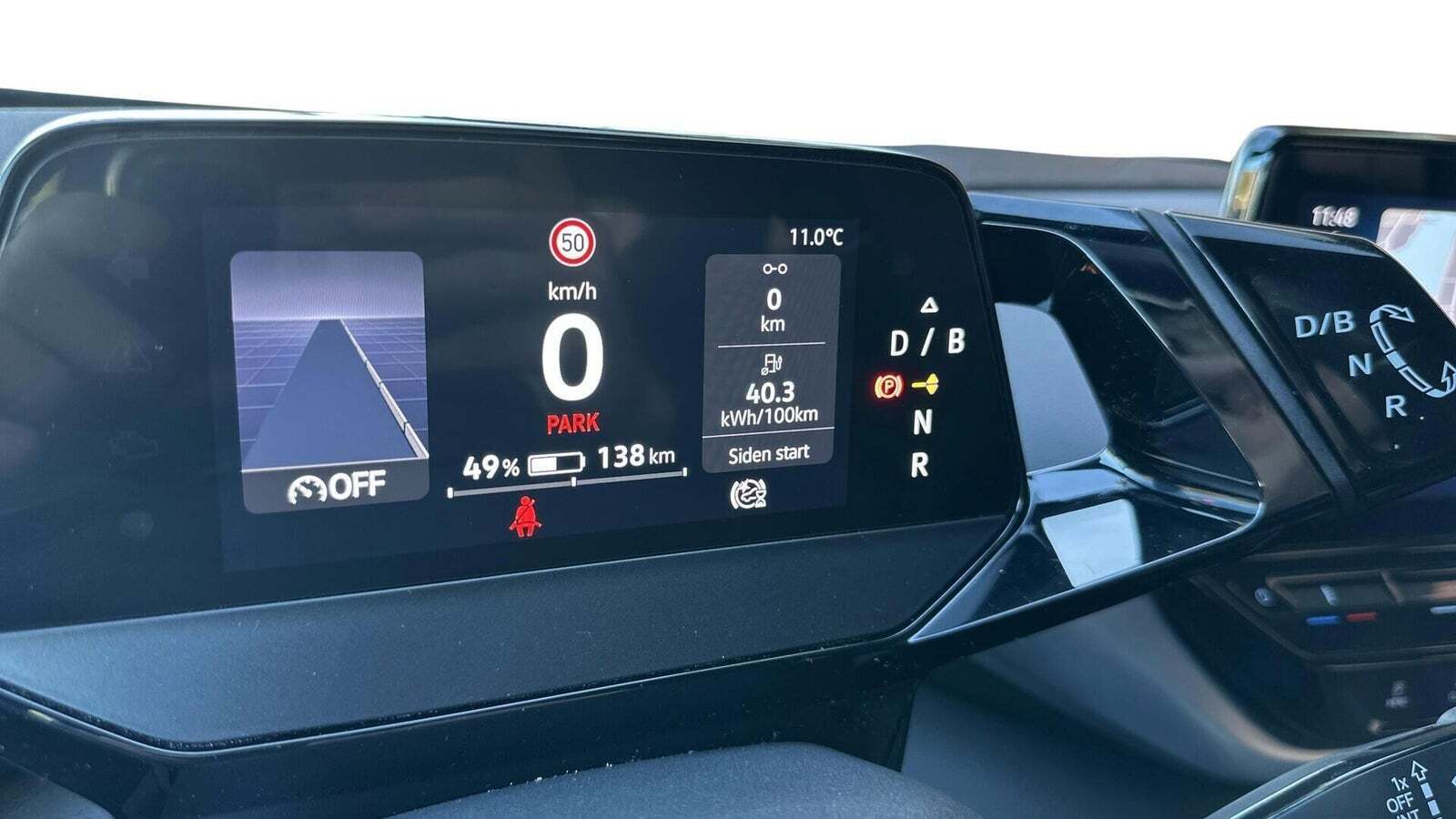 Grå VW ID.4 fra 2021