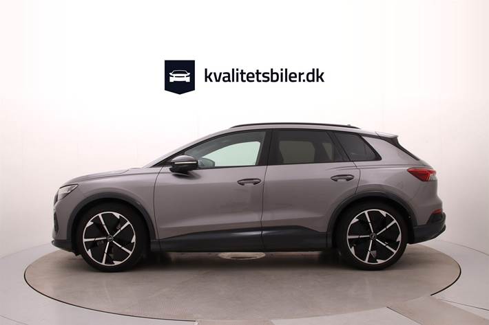 Grå Audi Q4 fra 2023
