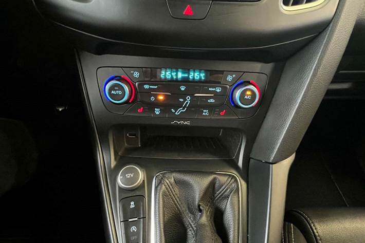 Sort Ford Focus fra 2015