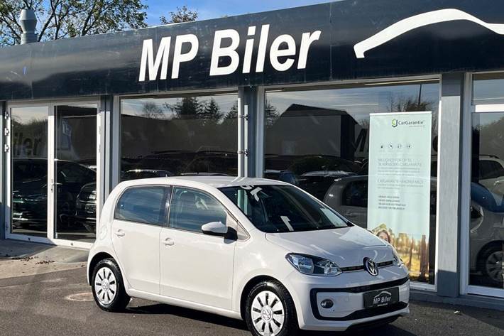 Hvid VW UP! fra 2019