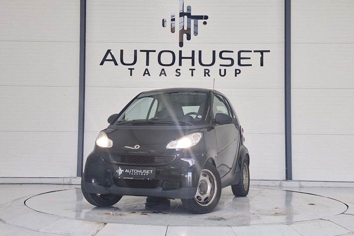 Sort Smart ForTwo Coupé fra 2010 set udefra