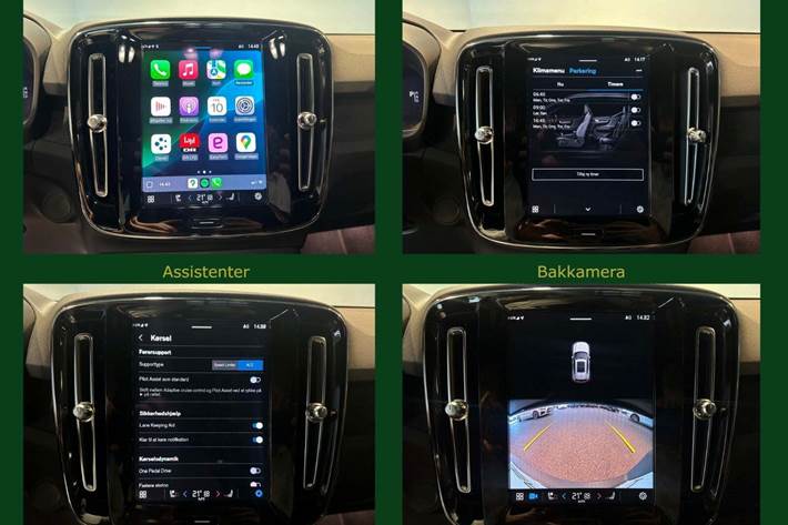 Sort Volvo XC40 fra 2023