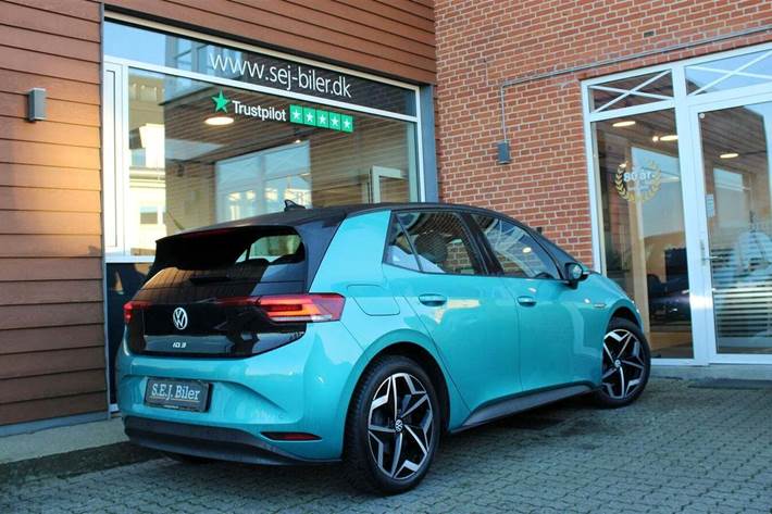 Blå VW ID.3 fra 2022
