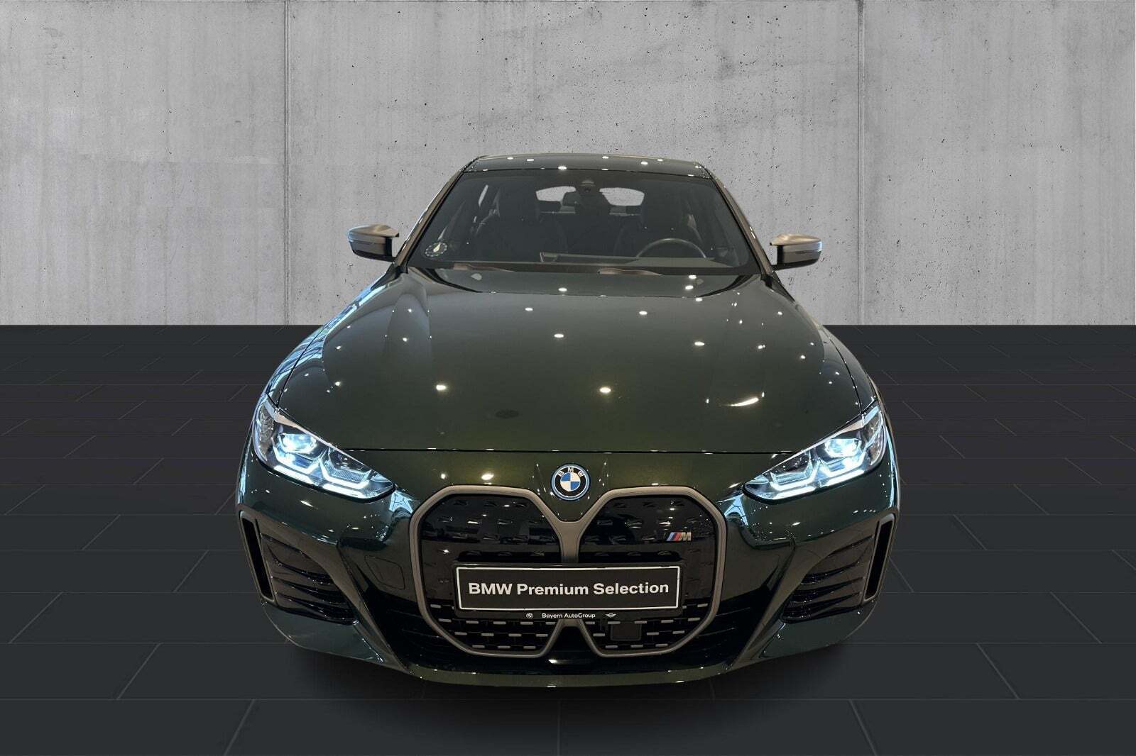 Grøn BMW i4 fra 2024