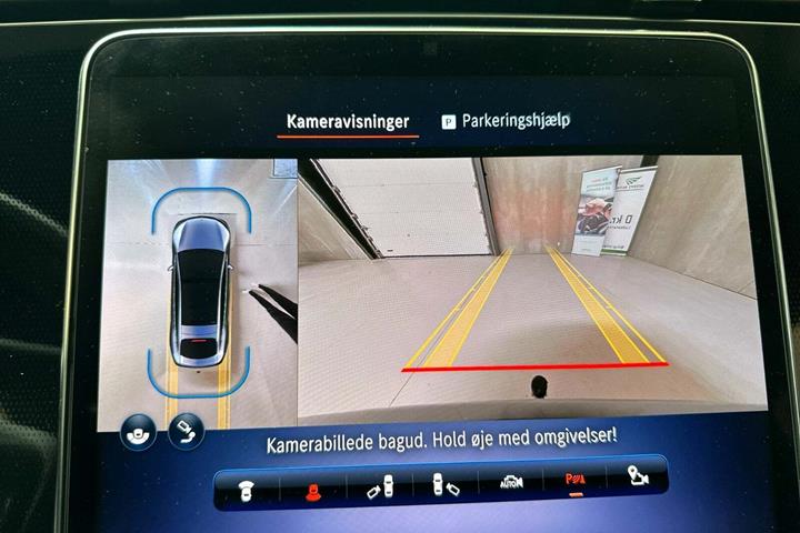 Sort Mercedes EQS450+ fra 2023