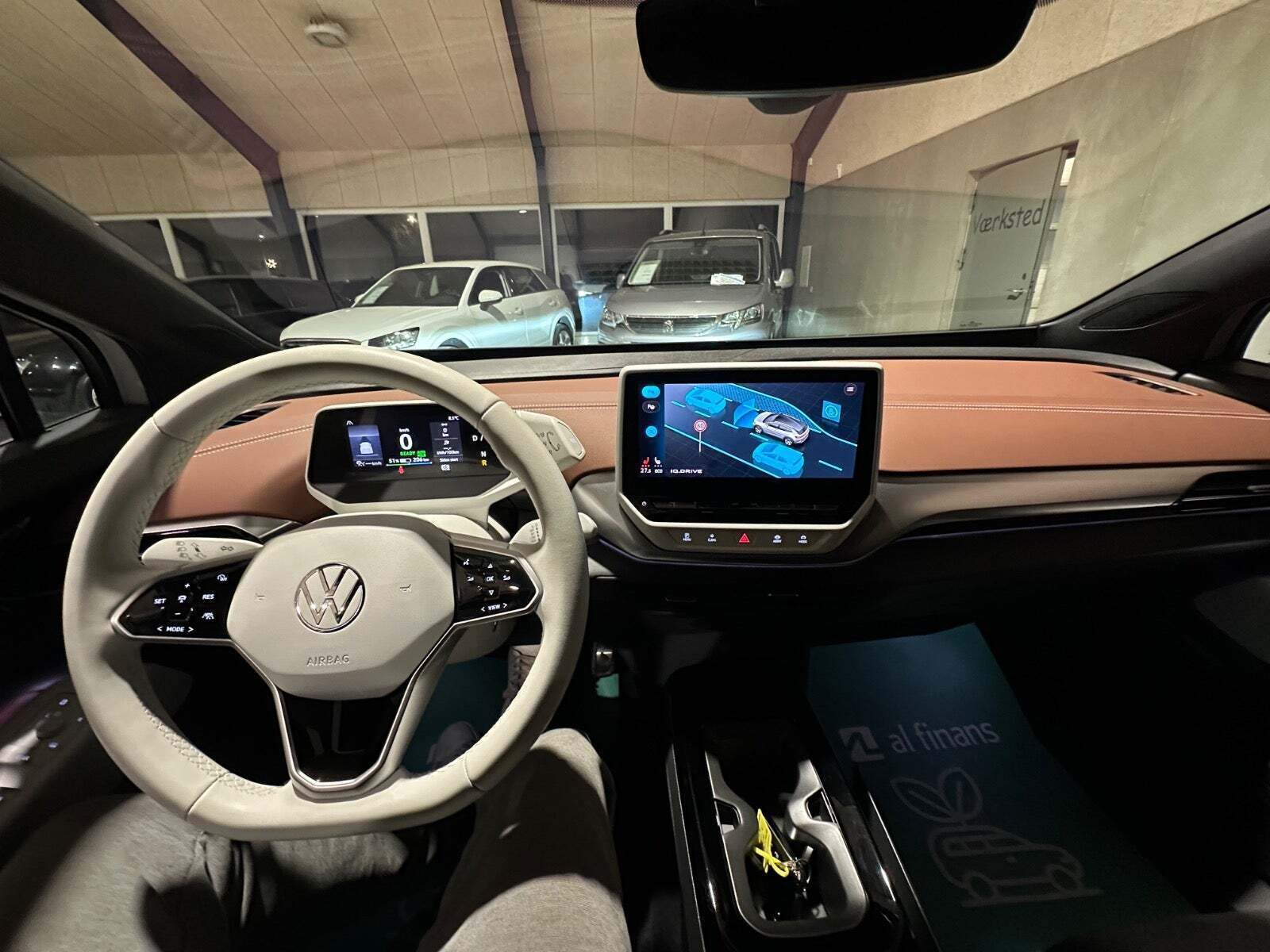 Hvid VW ID.4 fra 2022