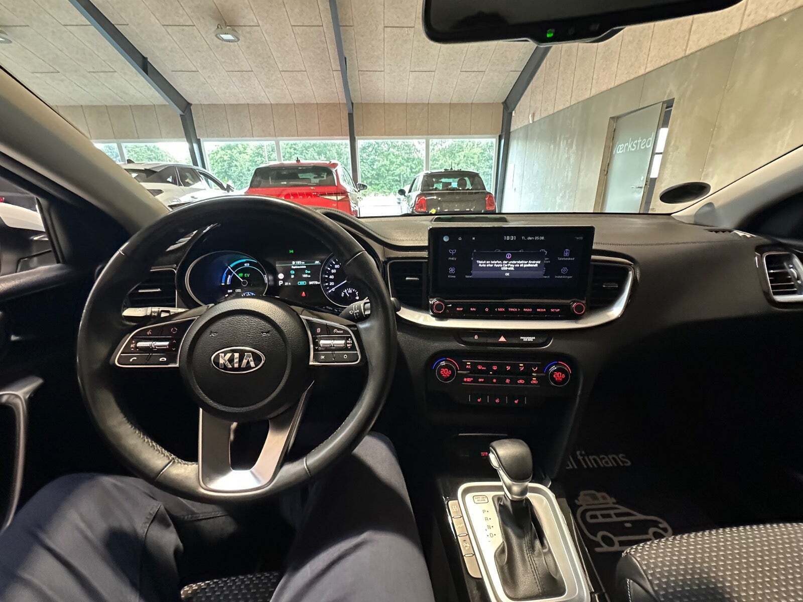 Hvid Kia XCeed fra 2021