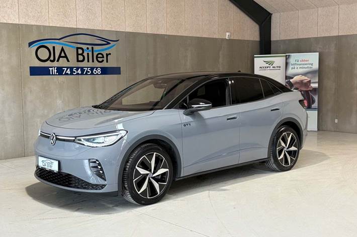 Grå VW ID.5 fra 2023 set udefra