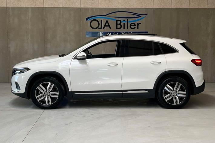 Hvid Mercedes EQA250+ fra 2024