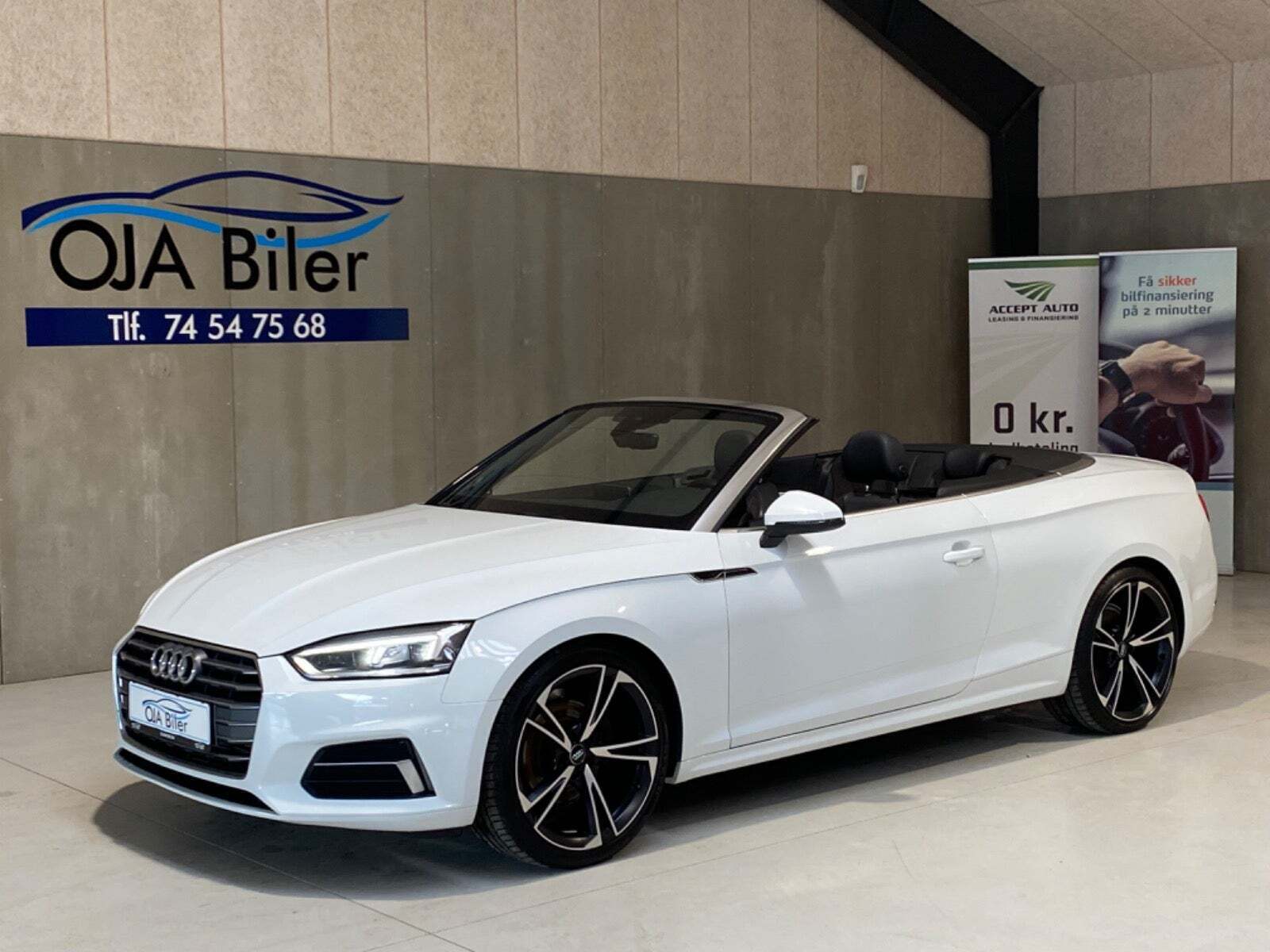 Audi A5 2,0 TFSi 190 Cabriolet S-tr.