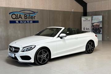 Mercedes C180 1,6 AMG Line Cabriolet aut.