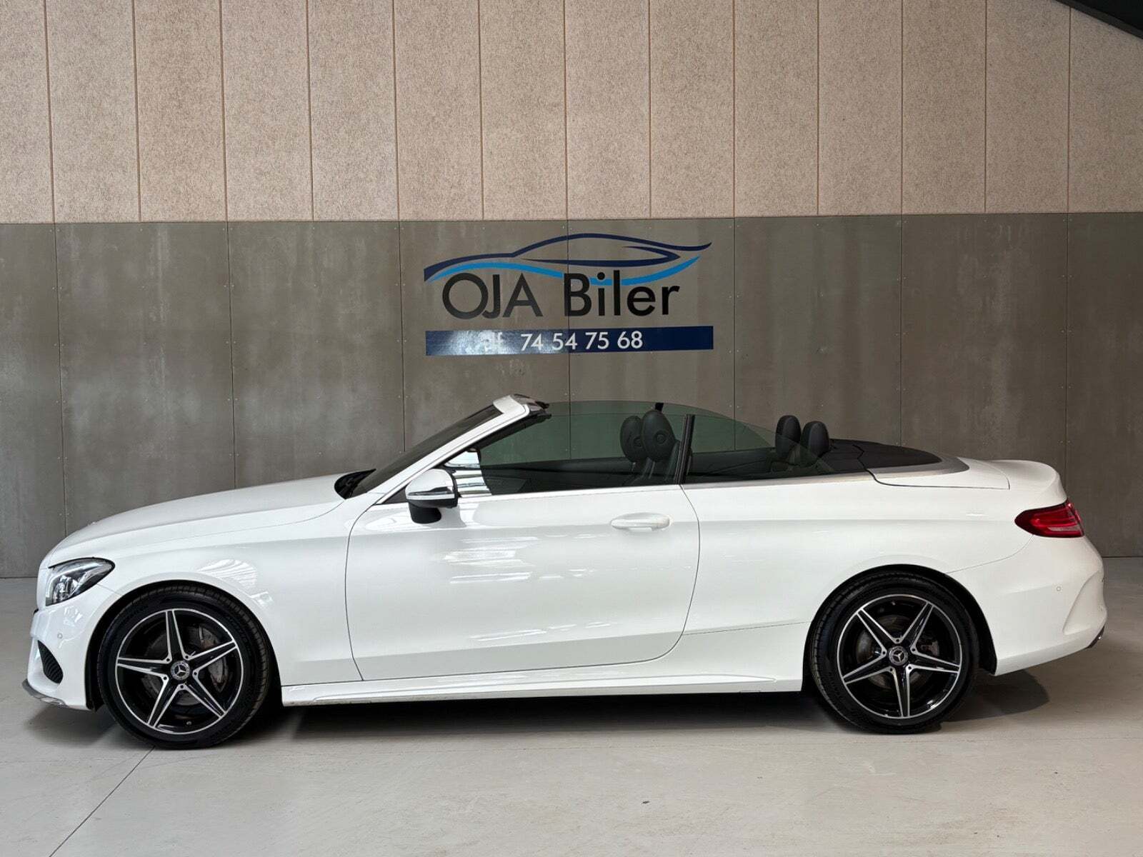 Mercedes C180 1,6 AMG Line Cabriolet aut.