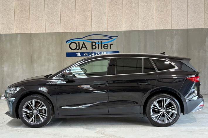 Sort Skoda Enyaq fra 2022