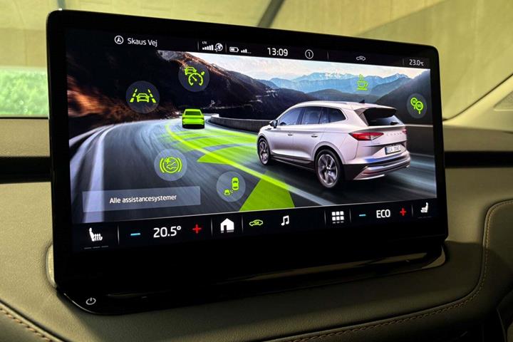 Sort Skoda Enyaq fra 2022