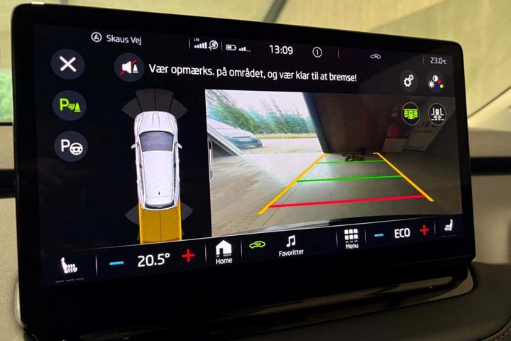 Sort Skoda Enyaq fra 2022