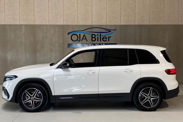 Hvid Mercedes EQB250+ fra 2024