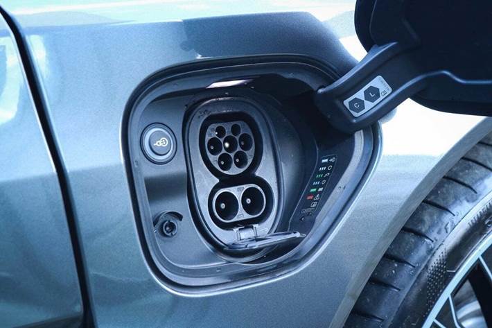 Grå Audi RS e-tron GT fra 2021