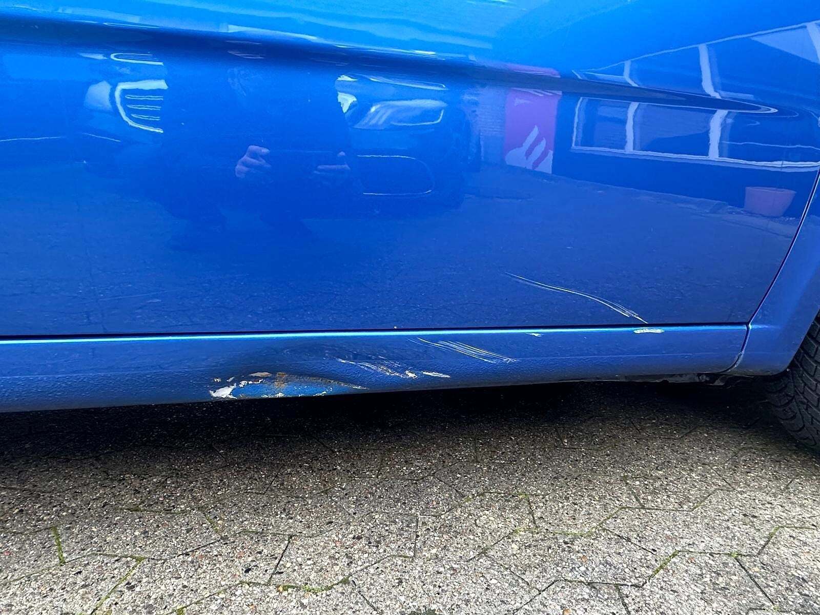 Blå Chevrolet Aveo fra 2011