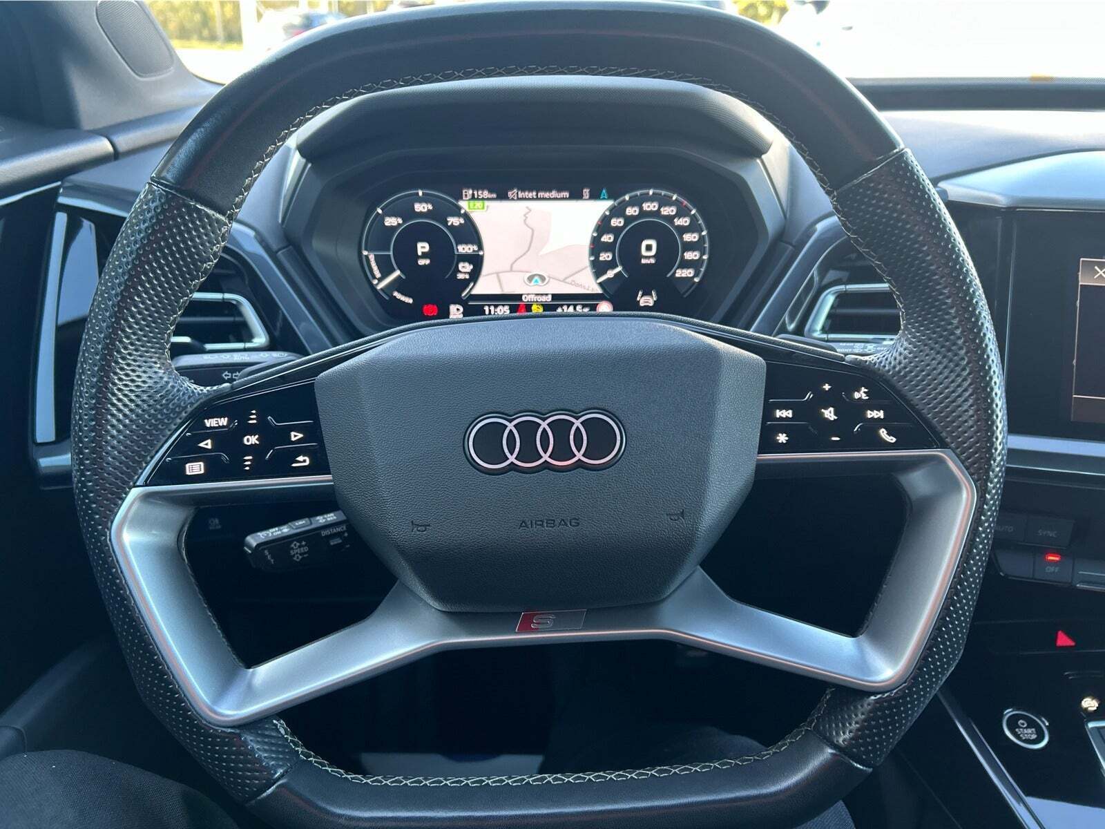 Sort Audi Q4 e-tron fra 2022