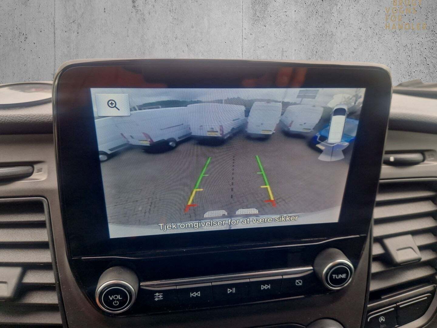 Hvid Ford Transit 350 L2 Van fra 2020