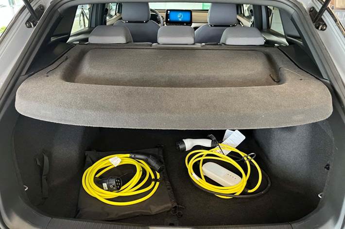 Grå VW ID.4 fra 2022