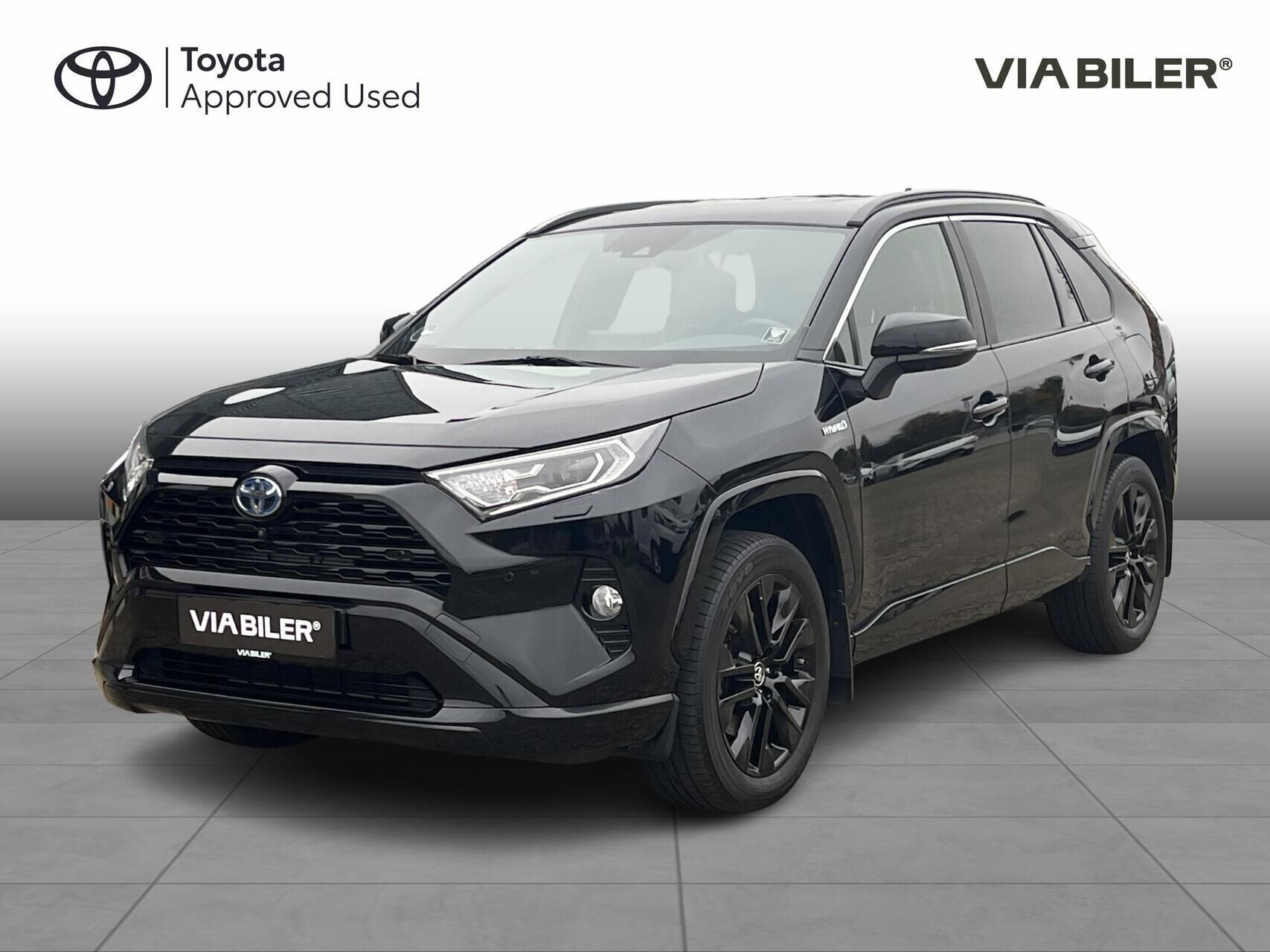 Sort Toyota RAV4 fra 2020