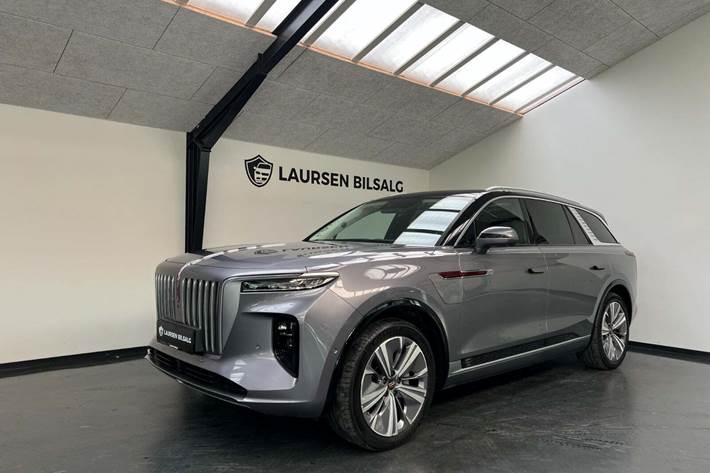 Grå Hongqi E-HS9 fra 2022