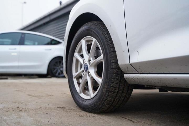 Sølv Ford Fiesta fra 2020