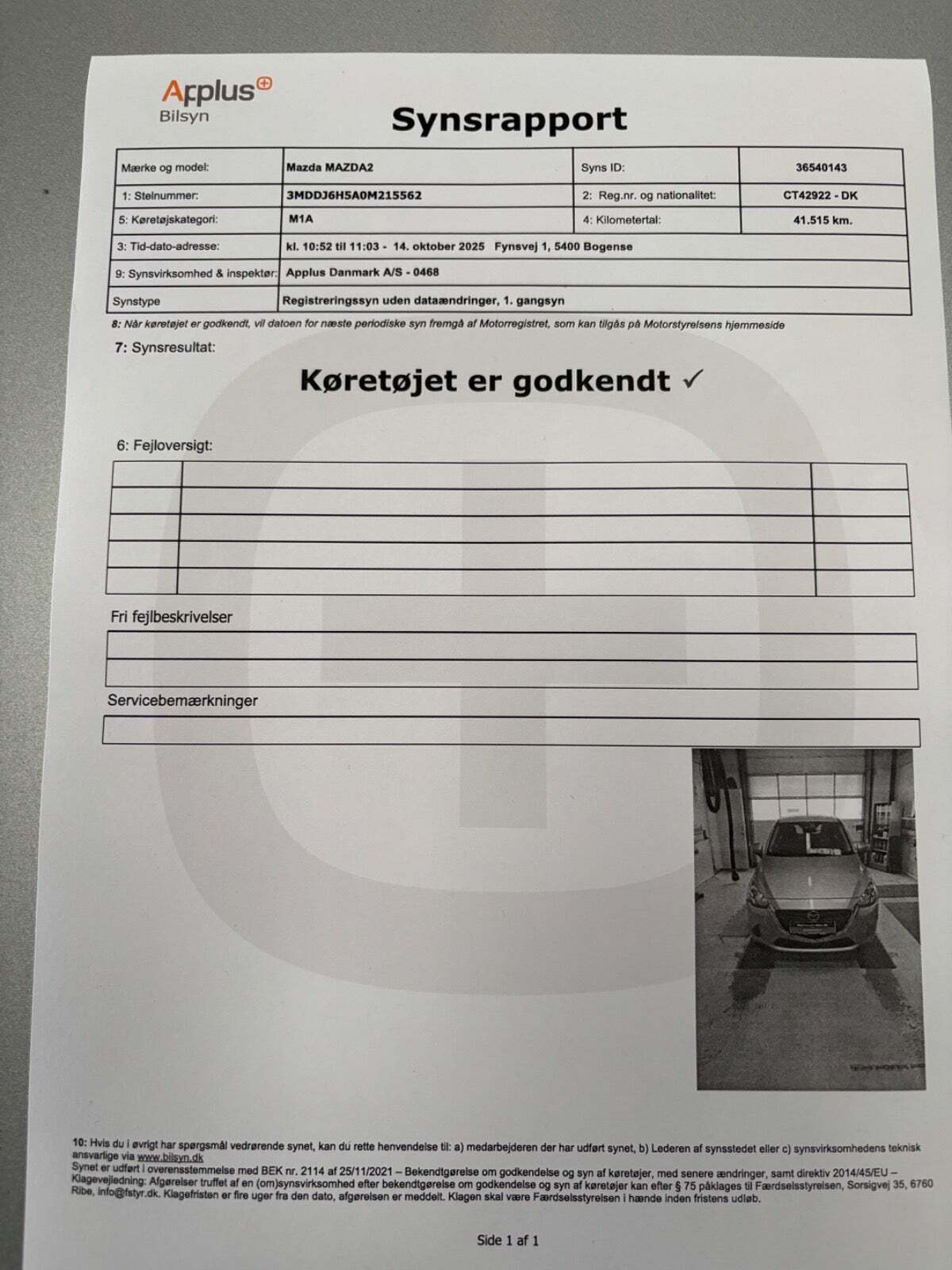 Sølv Mazda 2 fra 2017