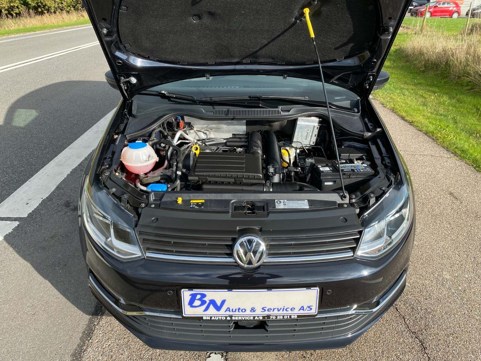 Sort VW Polo fra 2016