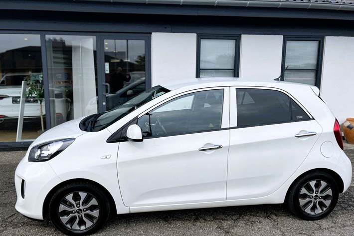 Hvid Kia Picanto fra 2016