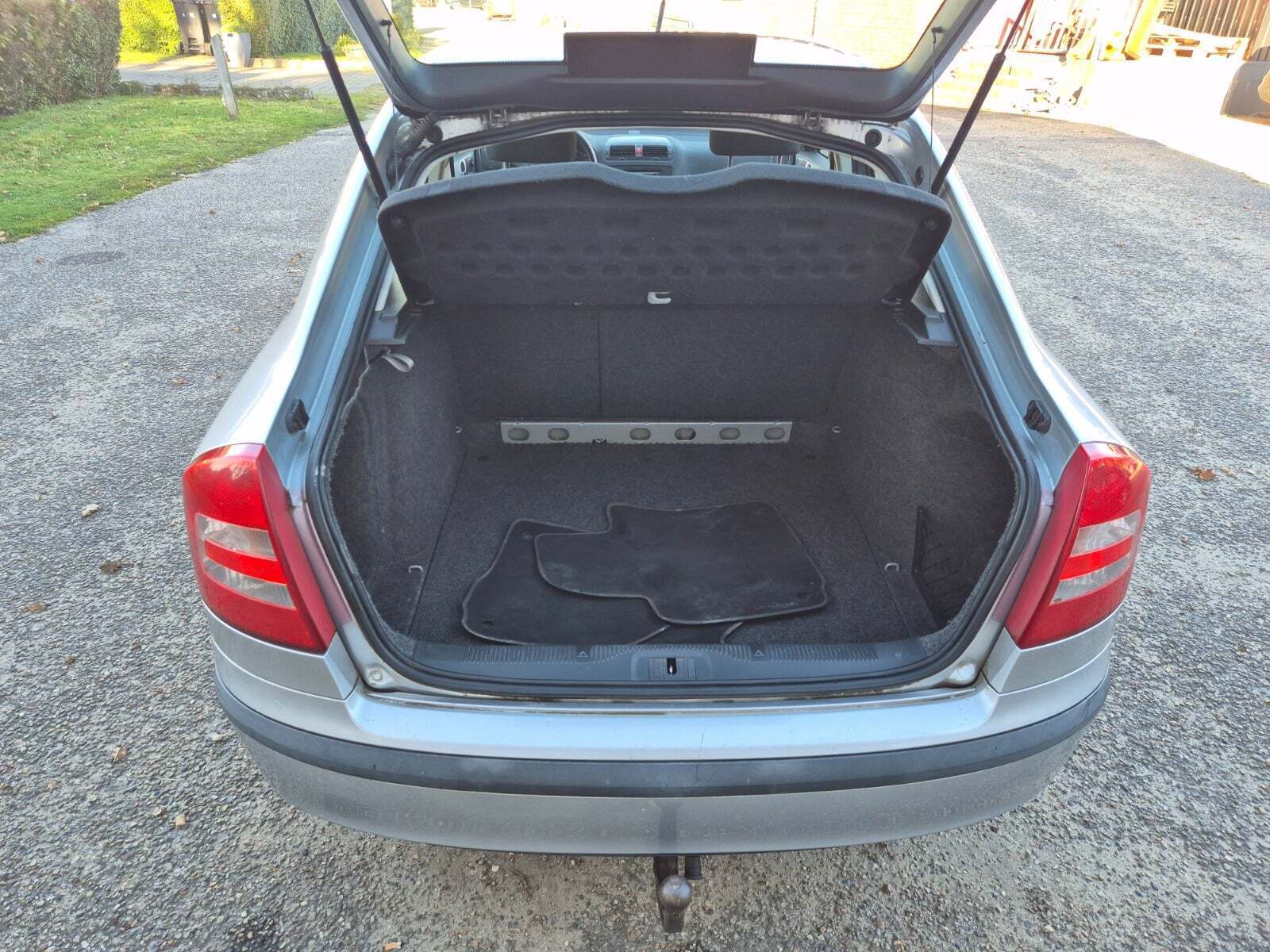 Grøn Skoda Octavia fra 2008